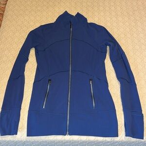 Lululemon Women's Blue Full-Zip Running Jacket - size 8